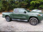 2021 Toyota Tacoma 4wd Sr/sr5/trd Sport Green vin: 3TYSZ5AN0MT016986