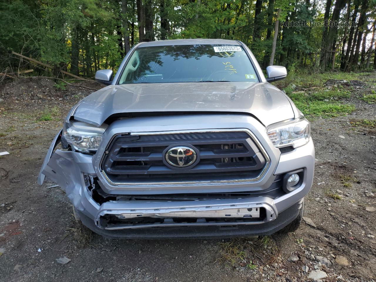 2021 Toyota Tacoma Access Cab Серый vin: 3TYSZ5AN1MT046384