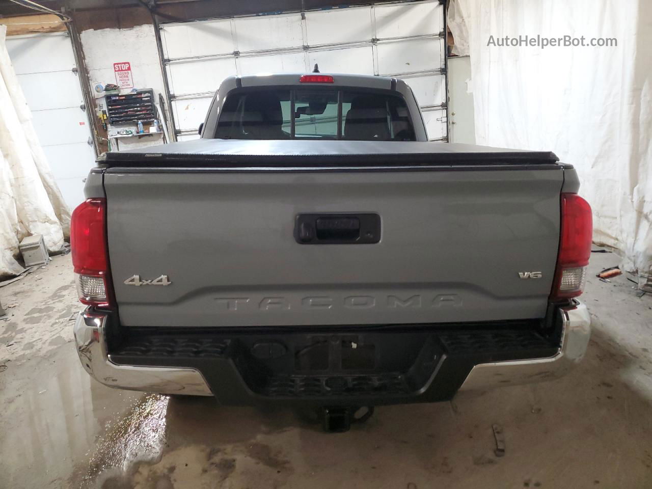 2021 Toyota Tacoma Access Cab Gray vin: 3TYSZ5AN2MT035197