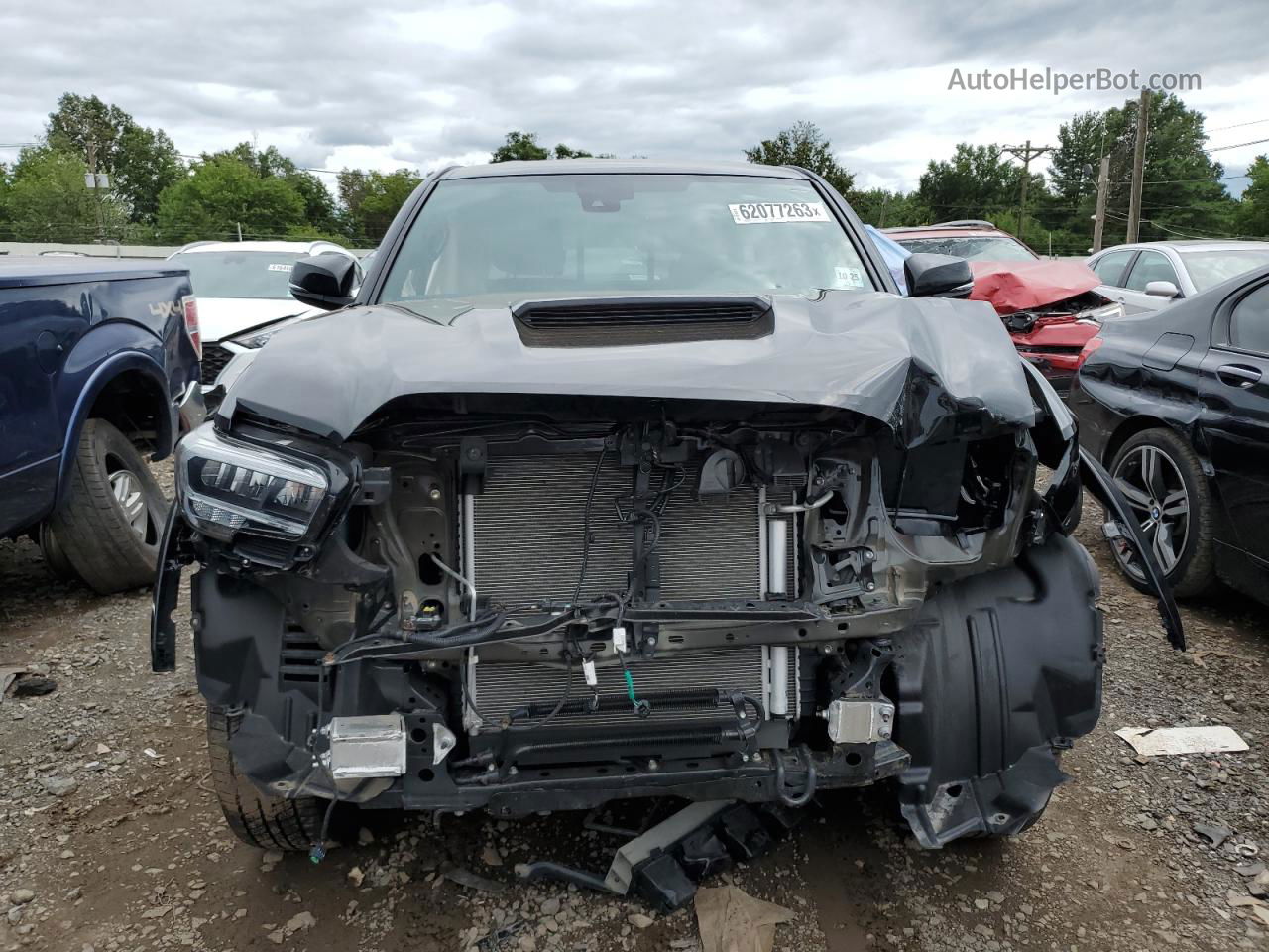 2021 Toyota Tacoma Access Cab Black vin: 3TYSZ5AN4MT008907