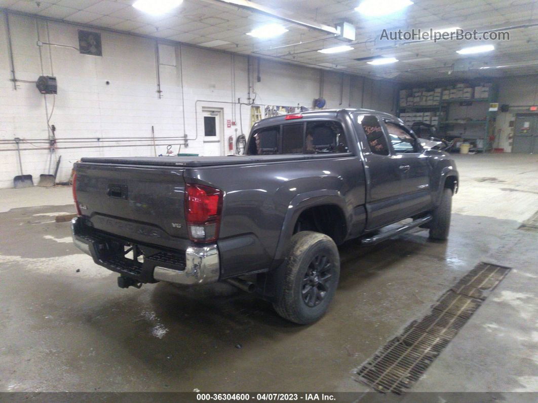 2021 Toyota Tacoma 4wd Sr/sr5/trd Sport Gray vin: 3TYSZ5AN5MT008950