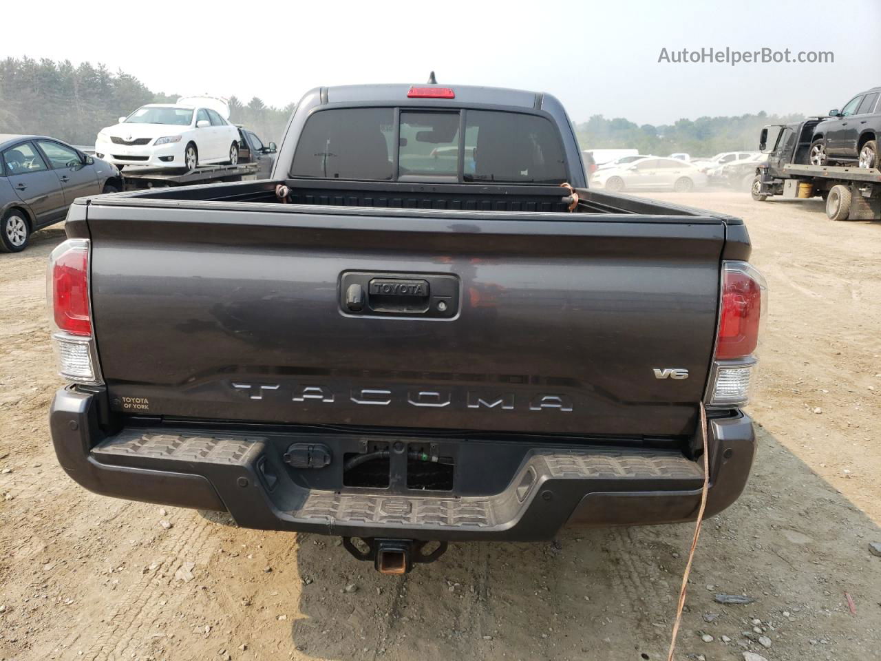 2021 Toyota Tacoma Access Cab Gray vin: 3TYSZ5AN5MT012030