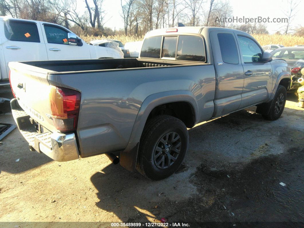 2021 Toyota Tacoma 4wd Sr/sr5/trd Sport Gray vin: 3TYSZ5AN7MT014233