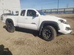 2021 Toyota Tacoma Access Cab White vin: 3TYSZ5AN7MT051511