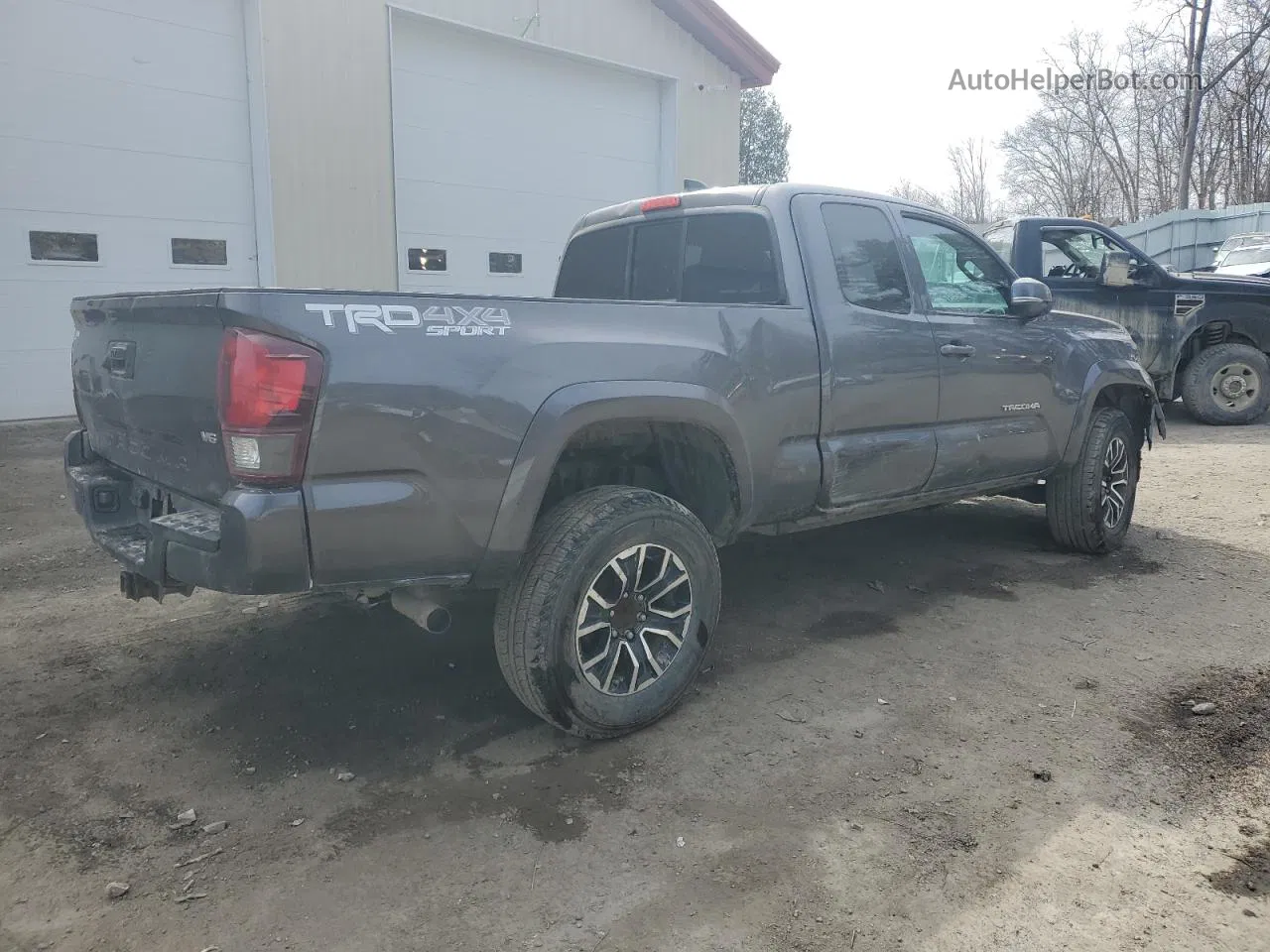 2020 Toyota Tacoma Access Cab Silver vin: 3TYSZ5AN8LT001473