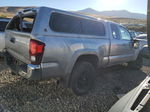 2020 Toyota Tacoma Access Cab Silver vin: 3TYSZ5AN8LT004731