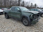 2021 Toyota Tacoma Access Cab Зеленый vin: 3TYSZ5AN8MT009610