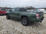 2021 Toyota Tacoma Access Cab Green vin: 3TYSZ5AN8MT009610