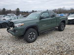 2021 Toyota Tacoma Access Cab Green vin: 3TYSZ5AN8MT009610