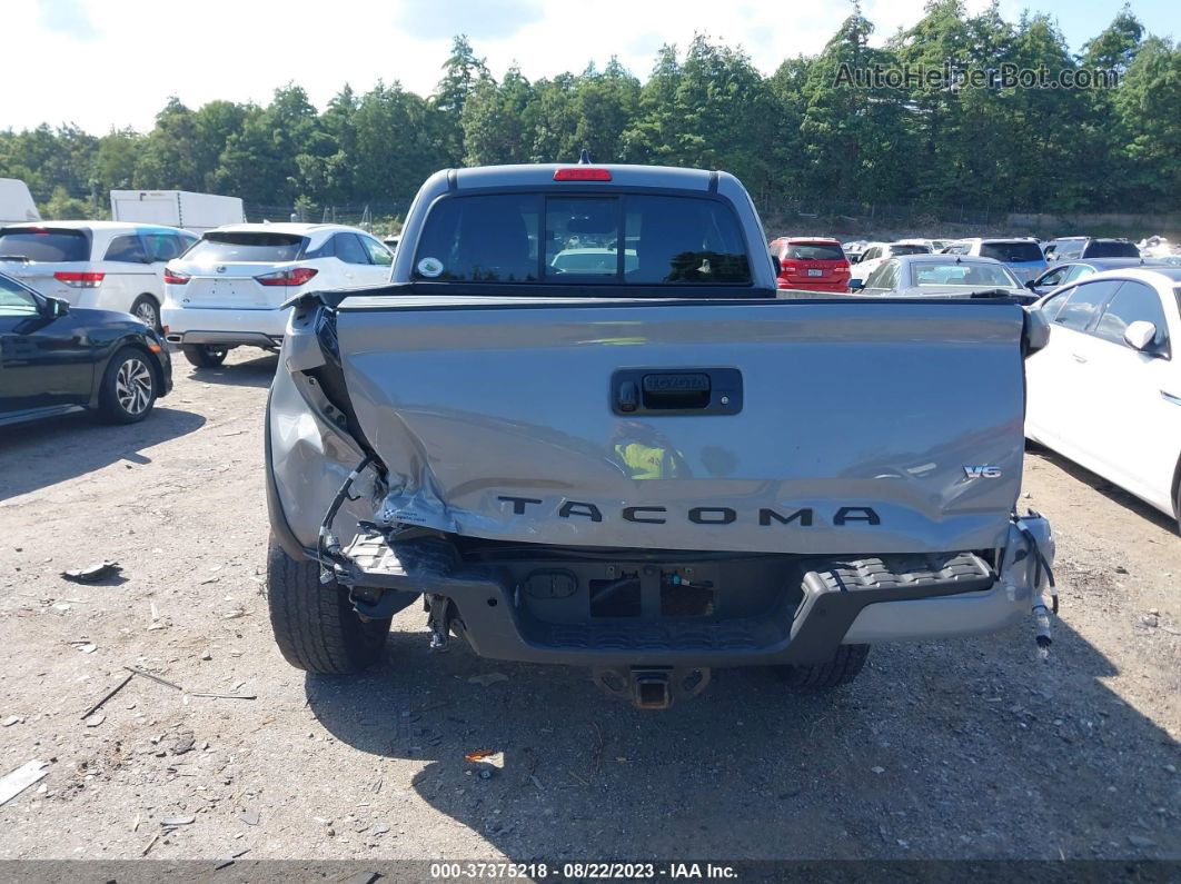 2021 Toyota Tacoma 4wd Trd Off Road Gray vin: 3TYSZ5AN8MT016735