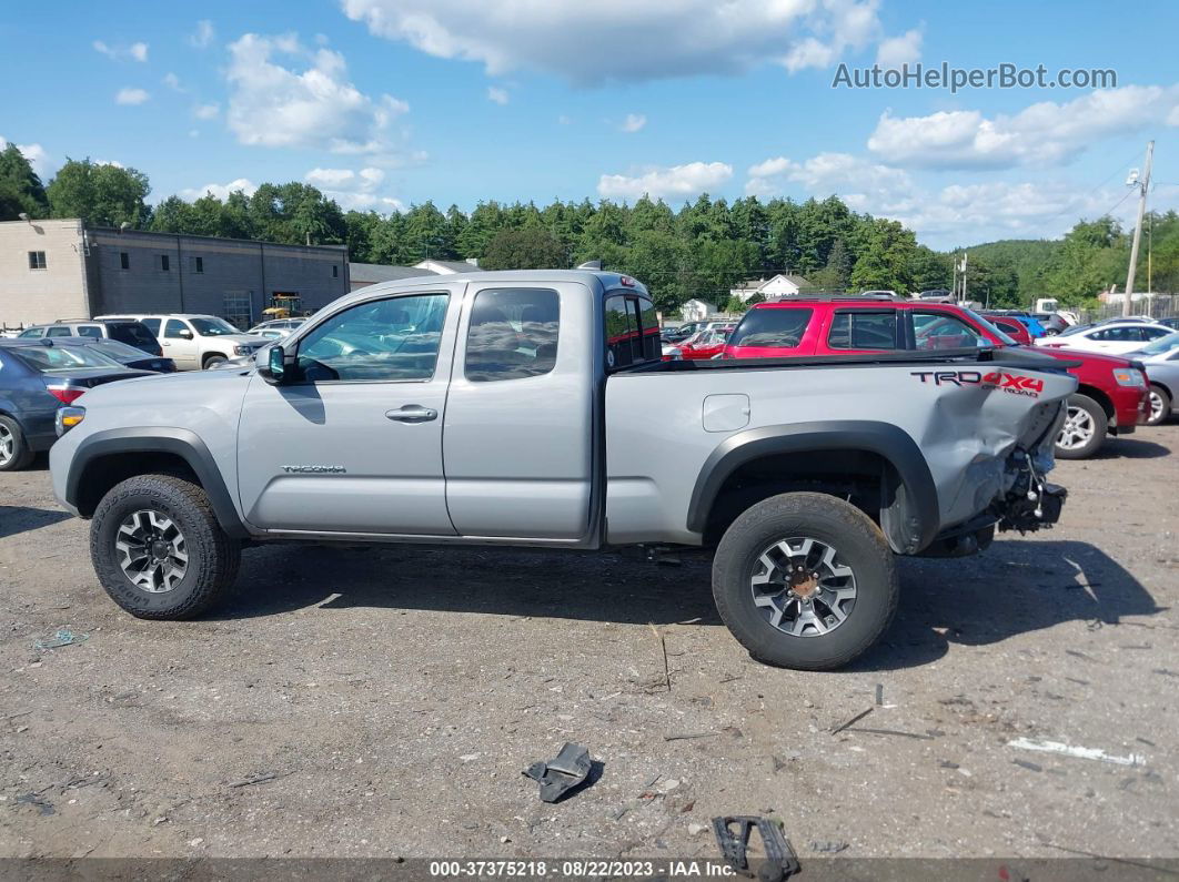 2021 Toyota Tacoma 4wd Trd Off Road Gray vin: 3TYSZ5AN8MT016735