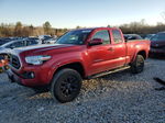 2021 Toyota Tacoma Access Cab Red vin: 3TYSZ5AN8MT045359