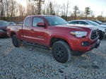 2021 Toyota Tacoma Access Cab Red vin: 3TYSZ5AN8MT045359
