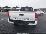 2021 Toyota Tacoma Sr V6 White vin: 3TYSZ5AN9MT052899