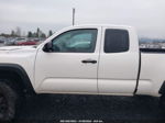 2021 Toyota Tacoma Sr V6 White vin: 3TYSZ5AN9MT052899