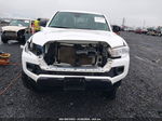 2021 Toyota Tacoma Sr V6 White vin: 3TYSZ5AN9MT052899