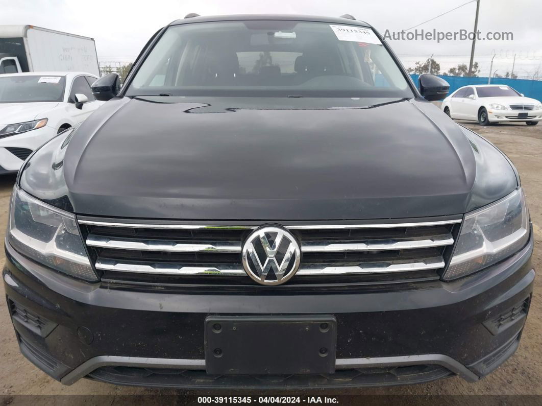 2018 Volkswagen Tiguan 2.0t S Черный vin: 3VV0B7AX0JM073545