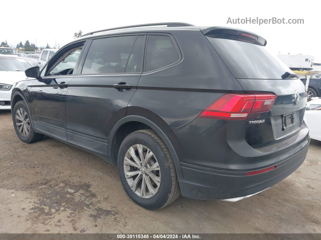 2018 Volkswagen Tiguan 2.0t S Черный vin: 3VV0B7AX0JM073545