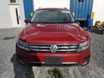 2018 Volkswagen Tiguan S Red vin: 3VV0B7AX0JM144369