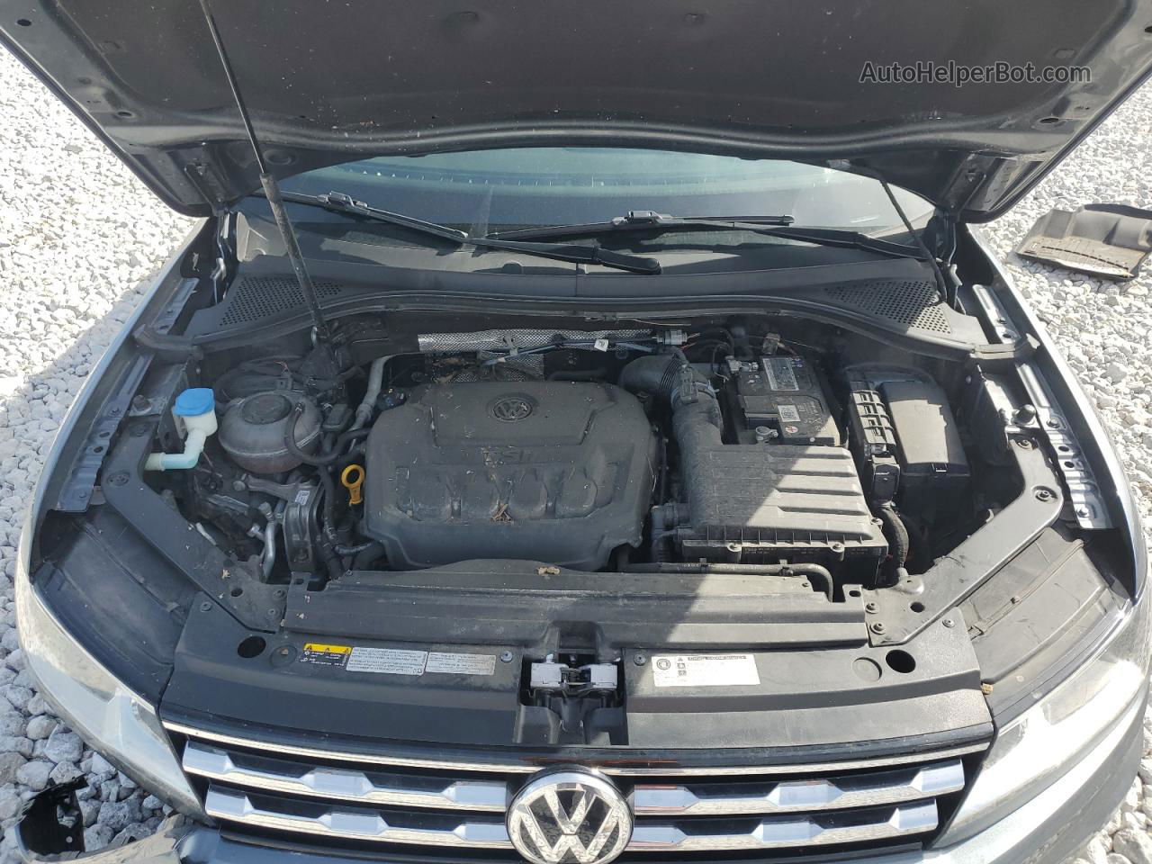 2019 Volkswagen Tiguan S Серебряный vin: 3VV0B7AX0KM068105