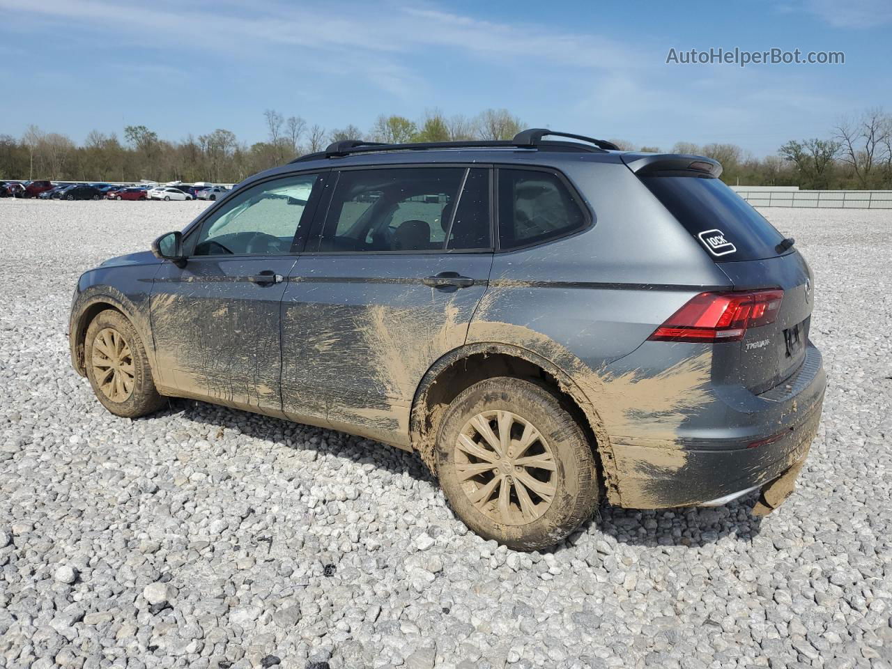 2019 Volkswagen Tiguan S Серебряный vin: 3VV0B7AX0KM068105