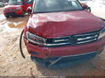 2018 Volkswagen Tiguan 2.0t S Burgundy vin: 3VV0B7AX1JM054812