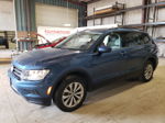 2018 Volkswagen Tiguan S Синий vin: 3VV0B7AX1JM123465