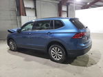 2018 Volkswagen Tiguan S Blue vin: 3VV0B7AX2JM054592