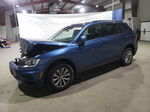 2018 Volkswagen Tiguan S Синий vin: 3VV0B7AX2JM054592