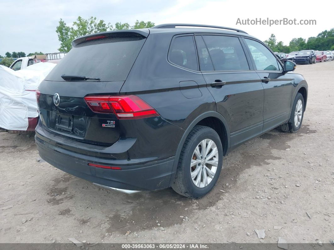 2018 Volkswagen Tiguan 2.0t S Black vin: 3VV0B7AX2JM091934