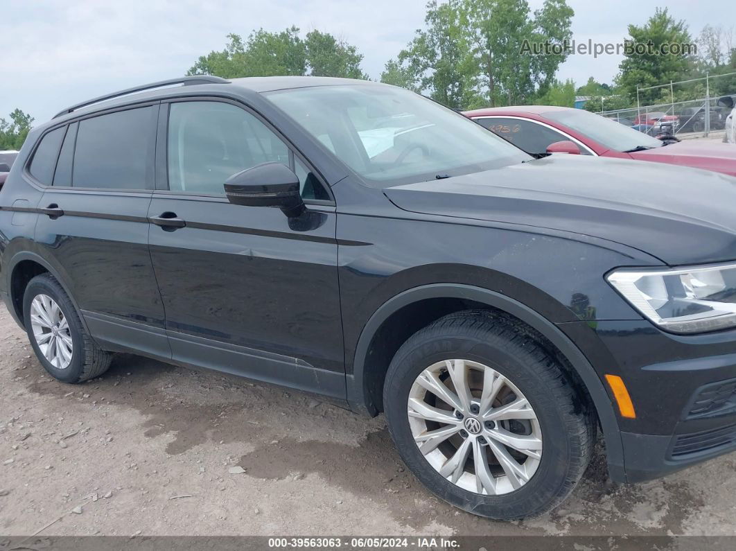 2018 Volkswagen Tiguan 2.0t S Black vin: 3VV0B7AX2JM091934