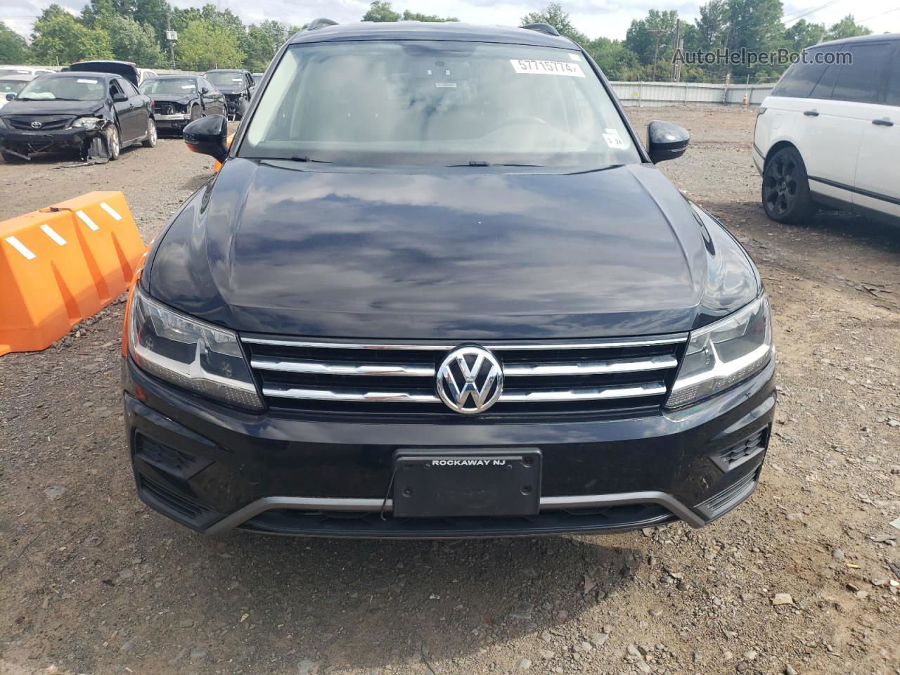 2019 Volkswagen Tiguan S Black vin: 3VV0B7AX2KM065769