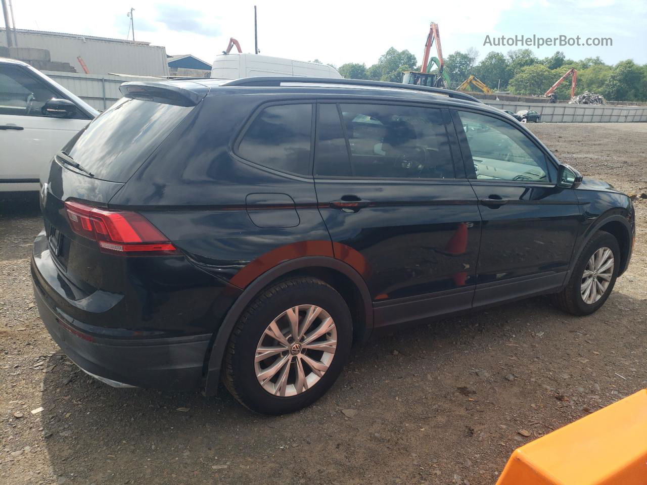 2019 Volkswagen Tiguan S Black vin: 3VV0B7AX2KM065769