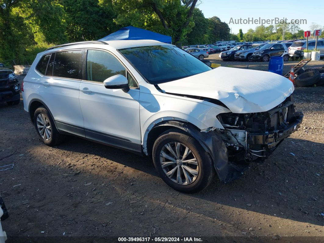 2019 Volkswagen Tiguan 2.0t S Белый vin: 3VV0B7AX2KM119670