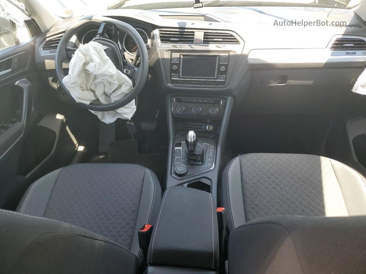 2021 Volkswagen Tiguan S Серый vin: 3VV0B7AX2MM065077