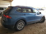 2019 Volkswagen Tiguan S Blue vin: 3VV0B7AX3KM177562