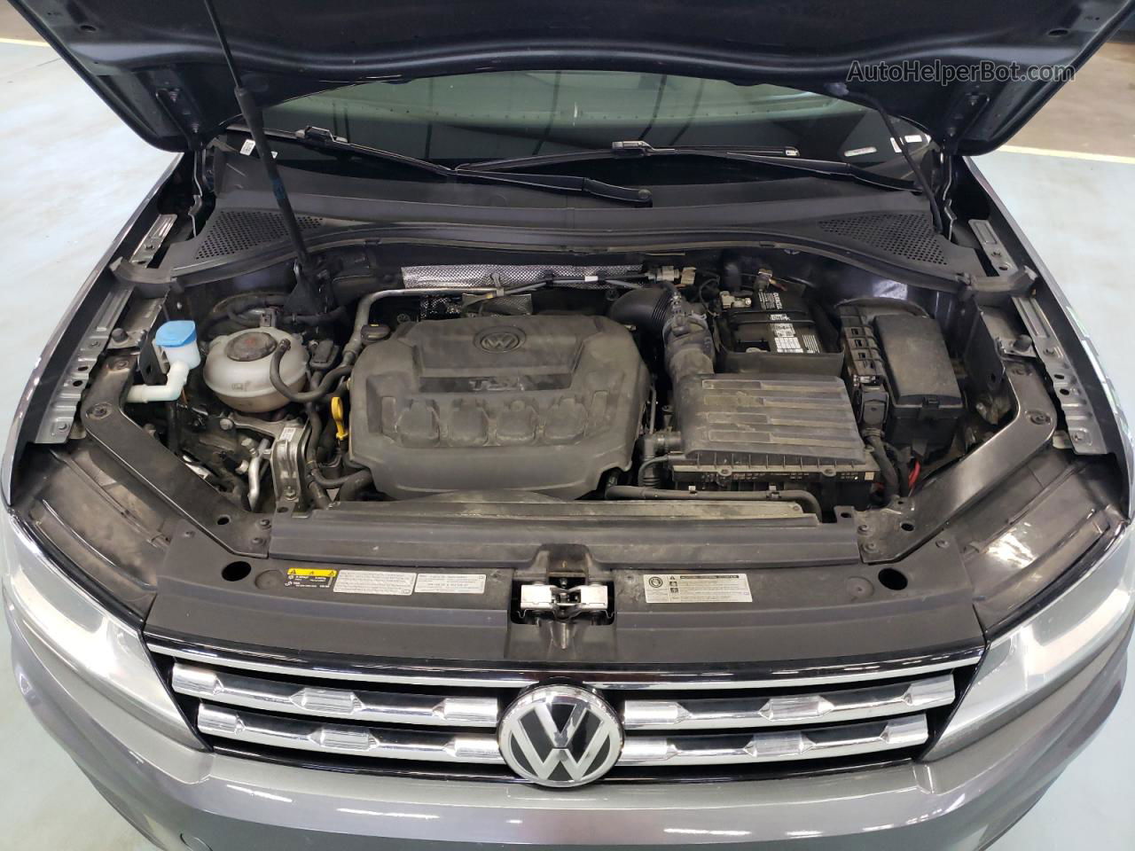 2019 Volkswagen Tiguan S Gray vin: 3VV0B7AX3KM178680