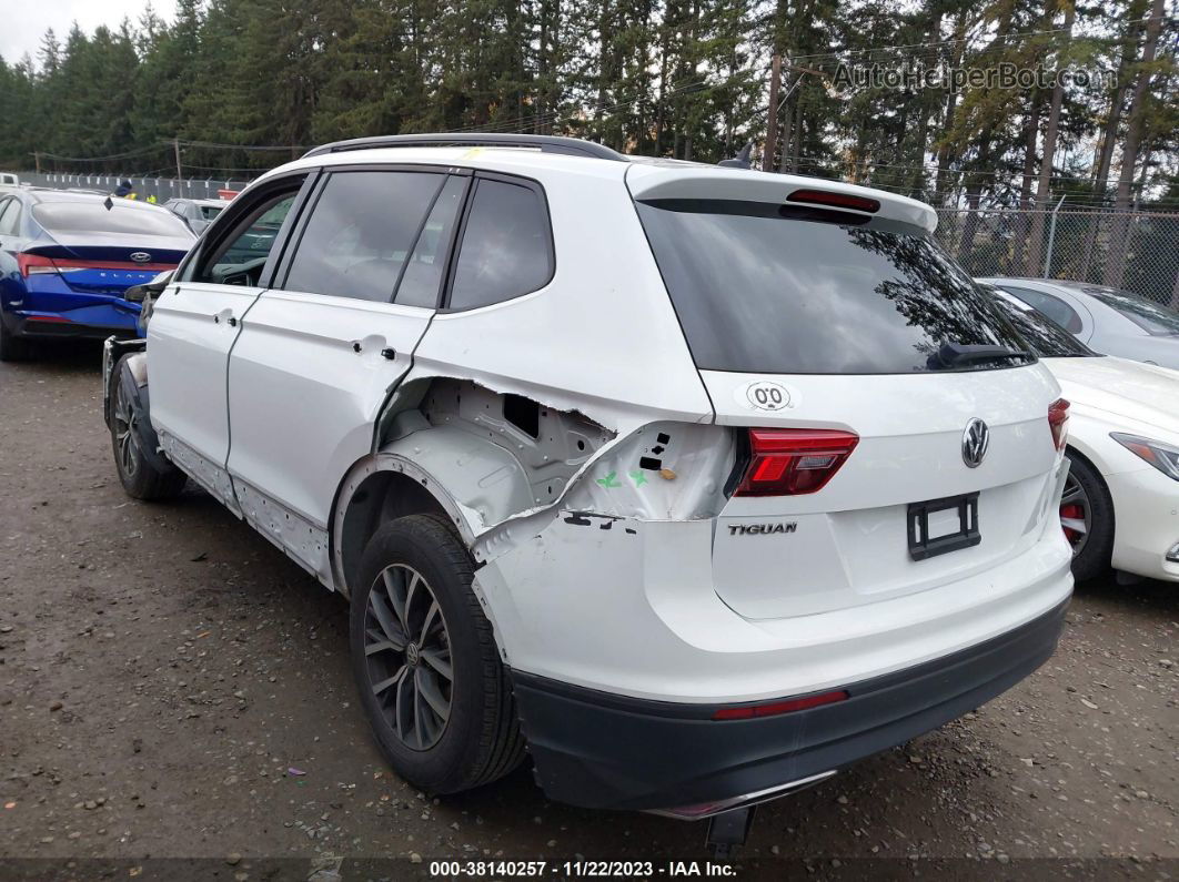 2021 Volkswagen Tiguan 2.0t S Белый vin: 3VV0B7AX3MM097777