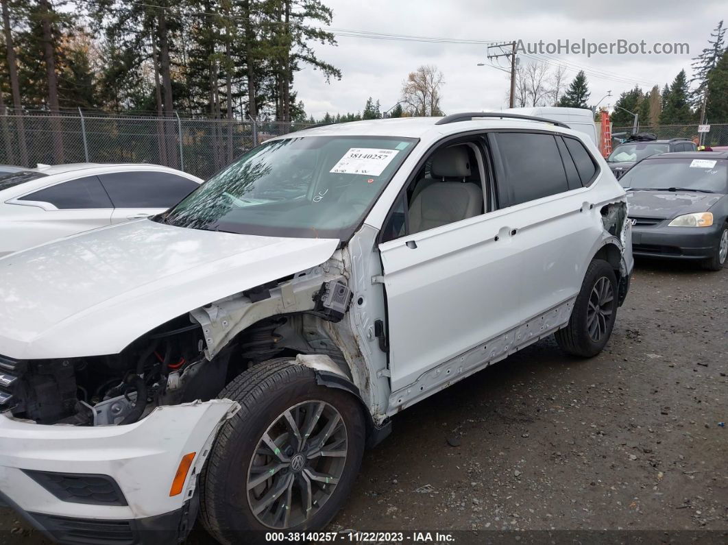 2021 Volkswagen Tiguan 2.0t S Белый vin: 3VV0B7AX3MM097777