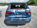 2018 Volkswagen Tiguan S Blue vin: 3VV0B7AX4JM105526