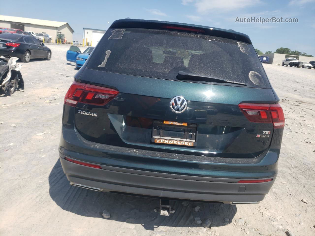 2018 Volkswagen Tiguan S Черный vin: 3VV0B7AX4JM110290