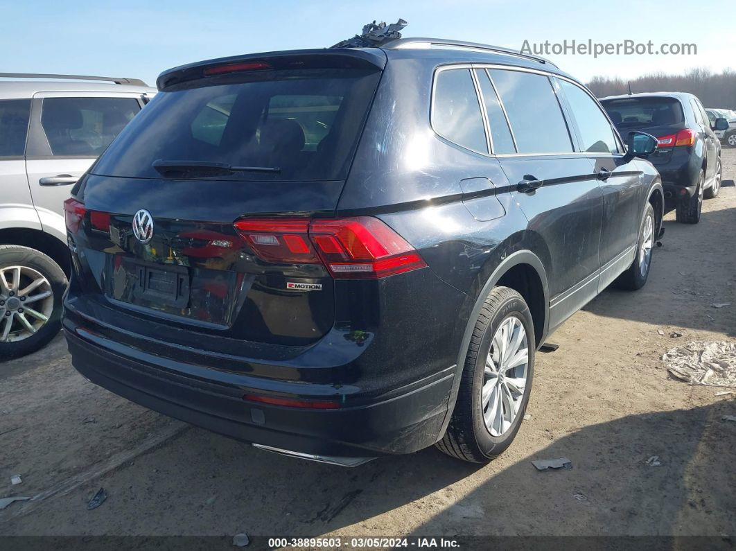 2019 Volkswagen Tiguan 2.0t S Black vin: 3VV0B7AX4KM037990