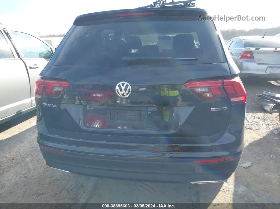 2019 Volkswagen Tiguan 2.0t S Black vin: 3VV0B7AX4KM037990