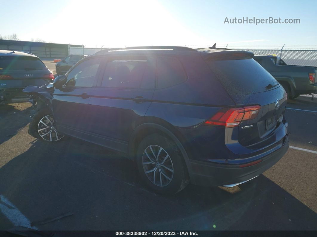 2021 Volkswagen Tiguan 2.0t S Blue vin: 3VV0B7AX4MM035790