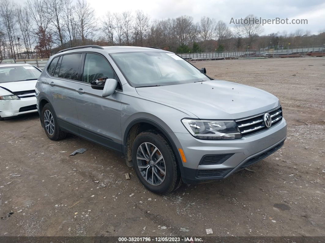 2021 Volkswagen Tiguan S Серый vin: 3VV0B7AX4MM078414