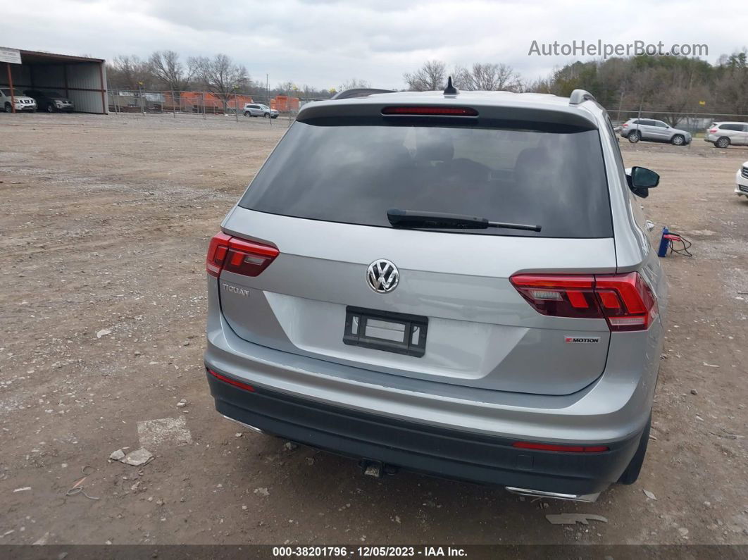 2021 Volkswagen Tiguan S Серый vin: 3VV0B7AX4MM078414