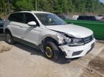 2018 Volkswagen Tiguan S White vin: 3VV0B7AX5JM051976