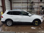 2018 Volkswagen Tiguan 2.0t S White vin: 3VV0B7AX5JM080071