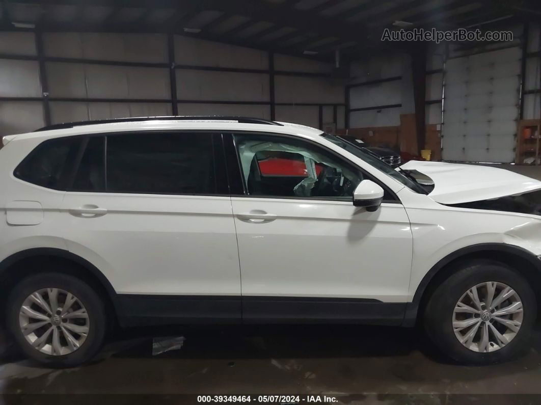 2018 Volkswagen Tiguan 2.0t S White vin: 3VV0B7AX6JM097073