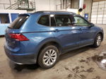 2018 Volkswagen Tiguan S Синий vin: 3VV0B7AX6JM126880